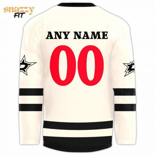 Texas Rangers Dallas Stars Night Hockey Jersey