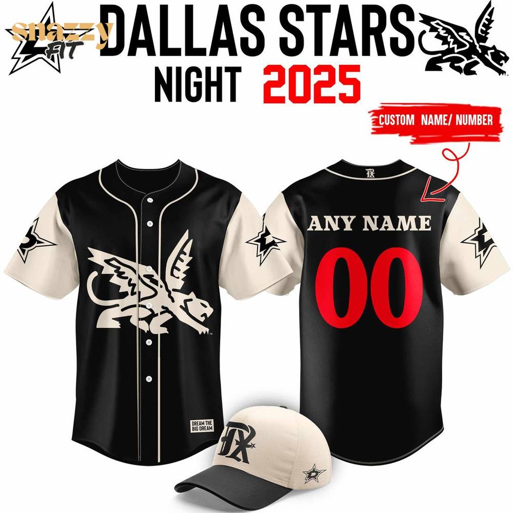 Texas Rangers Dallas Stars Night Jersey Texas Rangers Dallas Stars Night Jersey