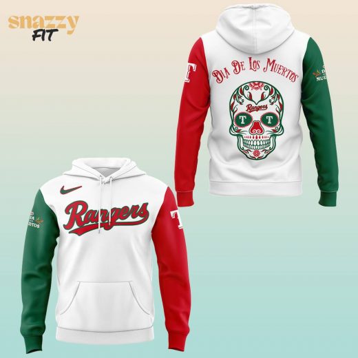 Texas Rangers Dia De Los Muertor 2025 Hoodie
