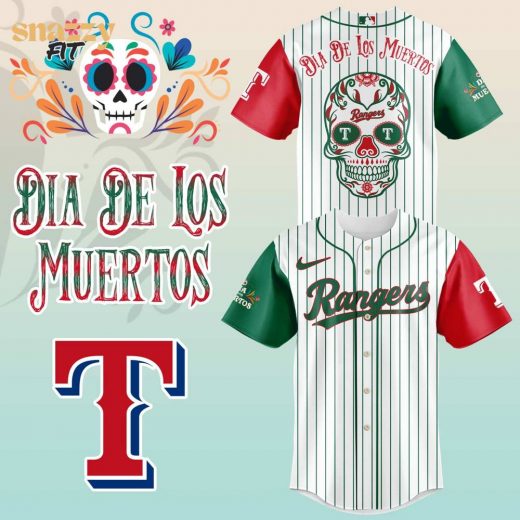 Texas Rangers Dia De Los Muertor 2025 Jersey