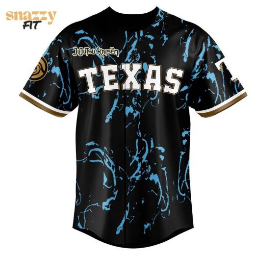 Texas Rangers Jujutsu Kaisen Night Jersey