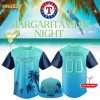 Texas Rangers Barbie Night Game Custom Blue Jersey