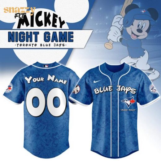Toronto Blue Jays Mickey Mouse Night Game Jersey