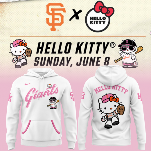 San Francisco Giants Hello Kitty Night Hoodie