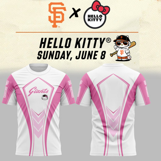 San Francisco Giants Hello Kitty Night TShirt V3