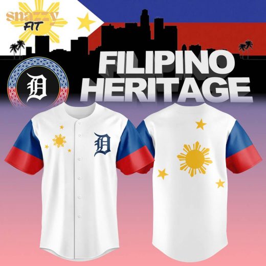 Detroit Tigers Filipino Heritage Night Jersey