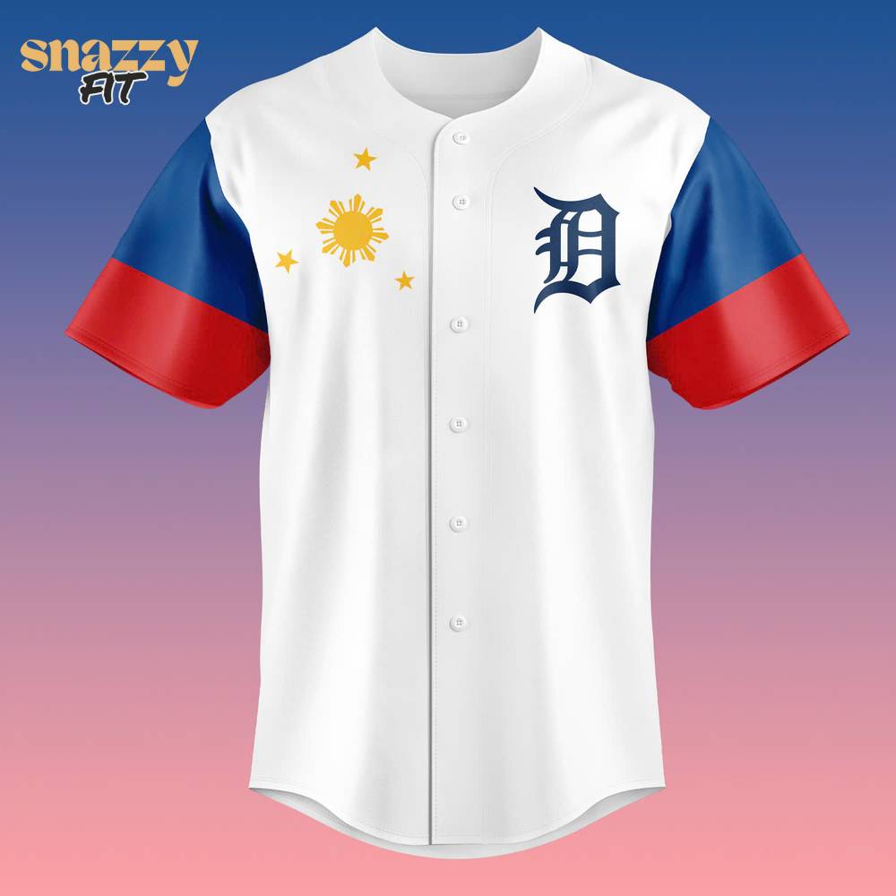 Detroit Tigers Filipino Heritage Night Jersey Detroit Tigers Filipino Heritage Night Jersey