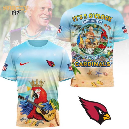 Arizona Cardinals Premium Jimmy Buffett Style TShirt