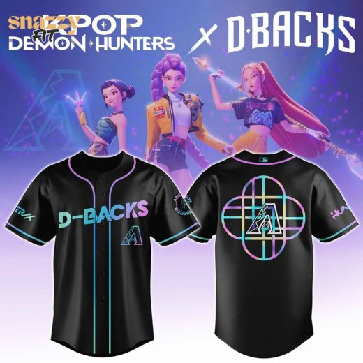 Arizona Diamondbacks KPop Demon Hunters Movie Jersey Editions Limited 2025