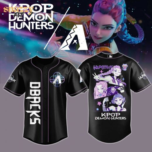 Arizona Diamondbacks KPop Demon Hunters Movie Jersey Editions Limited 2025 V2