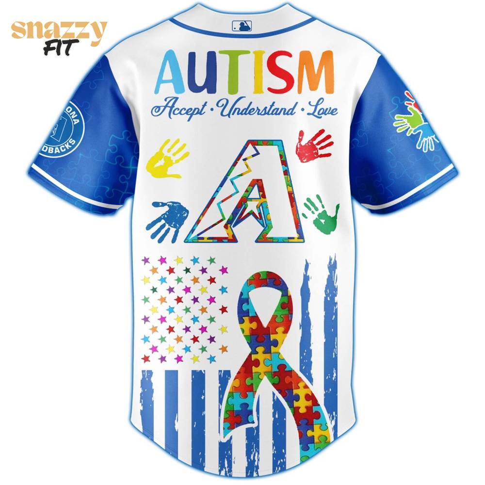 Arizona Diamondbacks Special Autism Awareness Month Limited Edition Jersey Arizona Diamondbacks Special Autism Awareness Month Limited Edition Jersey