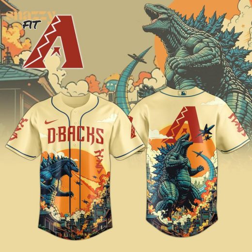 Arizona Diamondbacks Special Godzilla Limited Edition Jersey