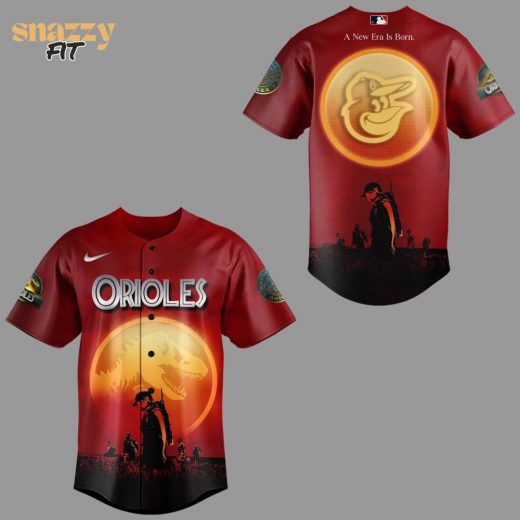 Baltimore Orioles Baseball Jurassic World Rebirth Limited Edition Jersey