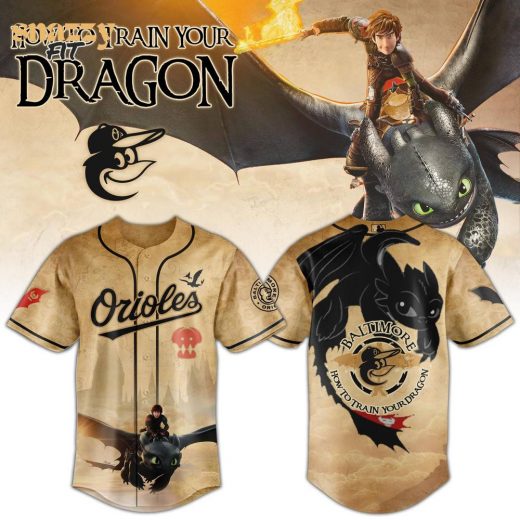 Baltimore Orioles How to Train Your Dragon Jersey Limited Edition 2025