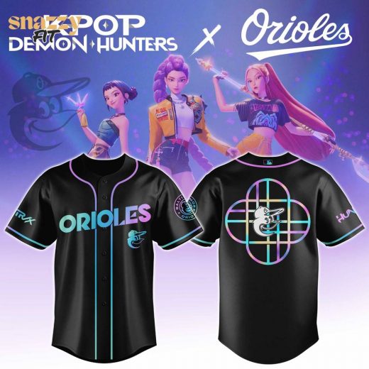 Baltimore Orioles KPop Demon Hunters Movie Jersey Editions Limited 2025
