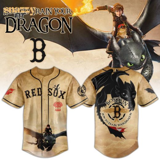 Boston Red Sox How to Train Your Dragon Jersey Limited Edition 2025