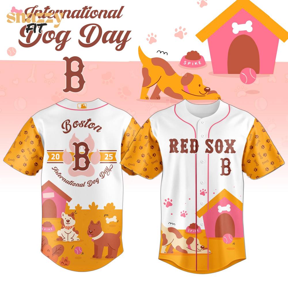 Boston Red Sox International Dog Day Jersey Boston Red Sox International Dog Day Jersey