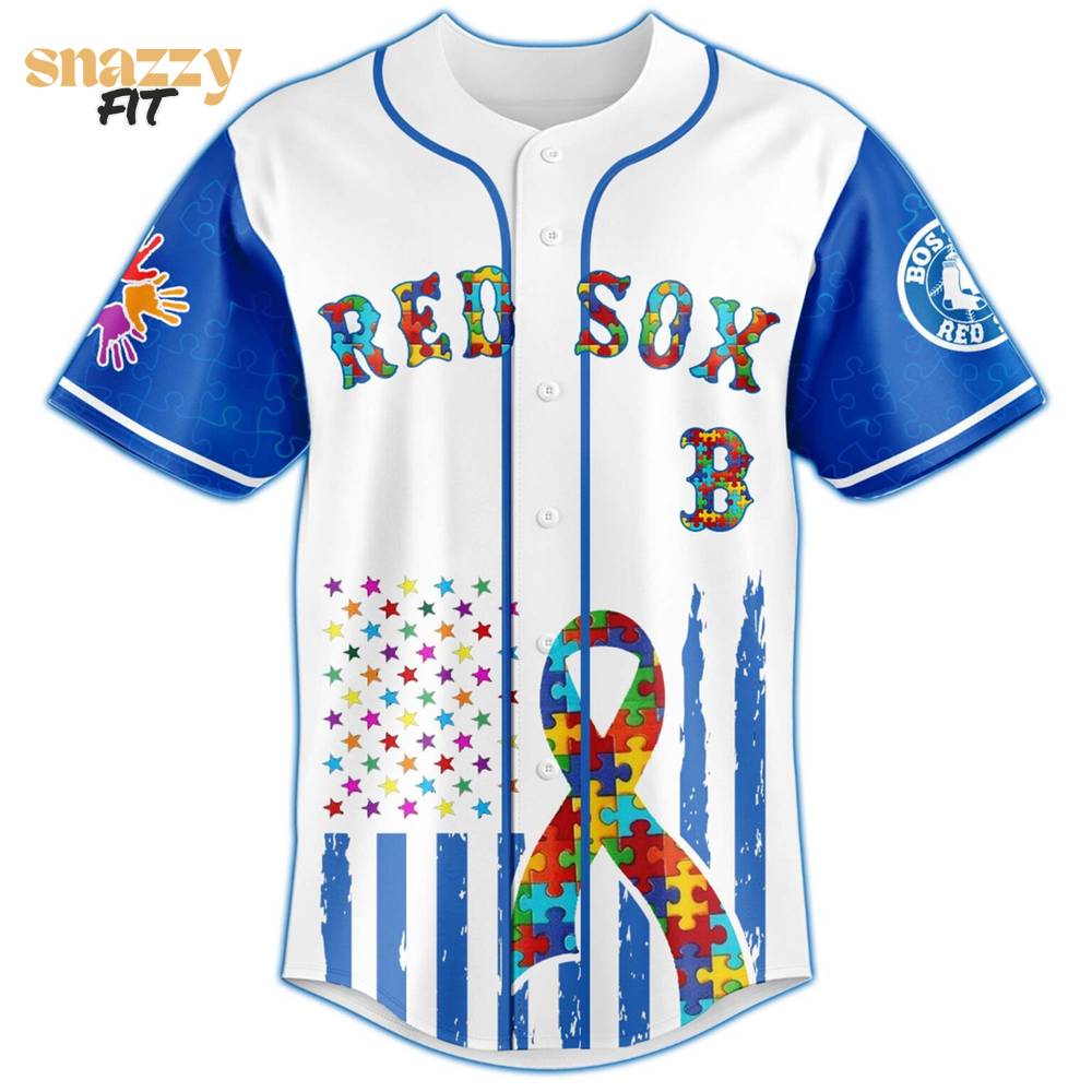 Boston Red Sox Special Autism Awareness Month Limited Edition Jersey Boston Red Sox Special Autism Awareness Month Limited Edition Jersey