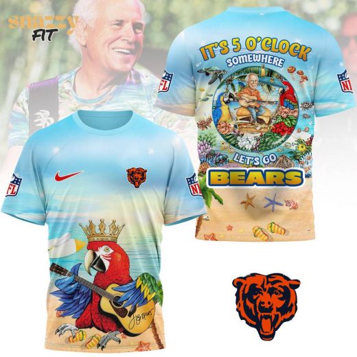 Chicago Bears Premium Jimmy Buffett Style TShirt