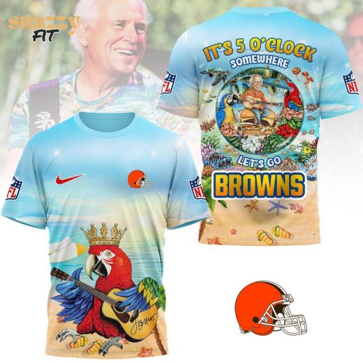 Cleveland Browns Premium Jimmy Buffett Style TShirt
