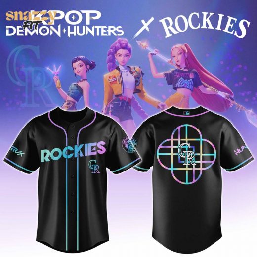 Colorado Rockies KPop Demon Hunters Movie Jersey Editions Limited 2025