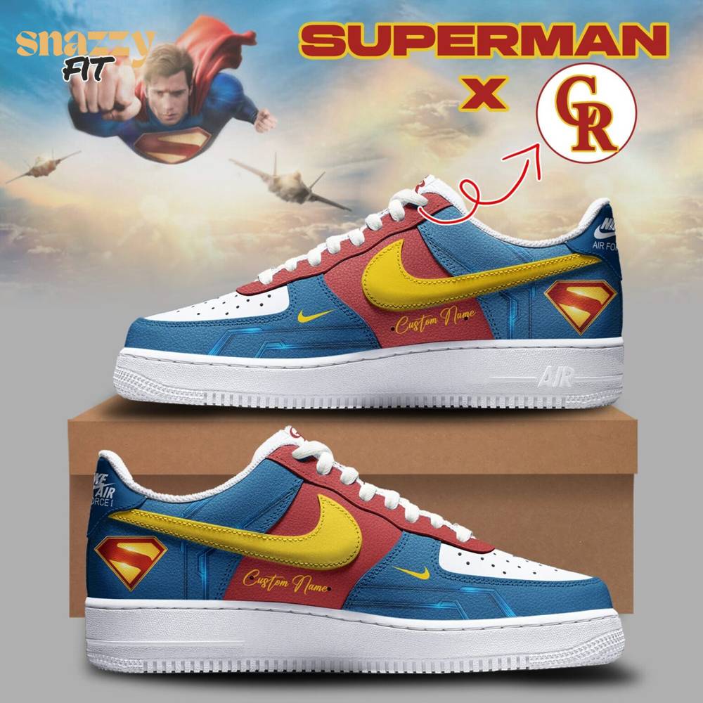 Colorado Rockies Superman Limited Edition Shoes Colorado Rockies Superman Limited Edition Shoes