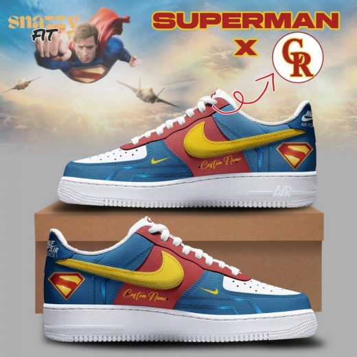 Colorado Rockies Superman Limited Edition Shoes