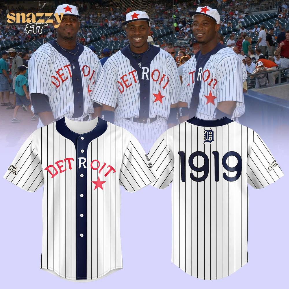 Detroit Tigers 1919 Black in Jersey V1 Detroit Tigers 1919 Black in Jersey V1
