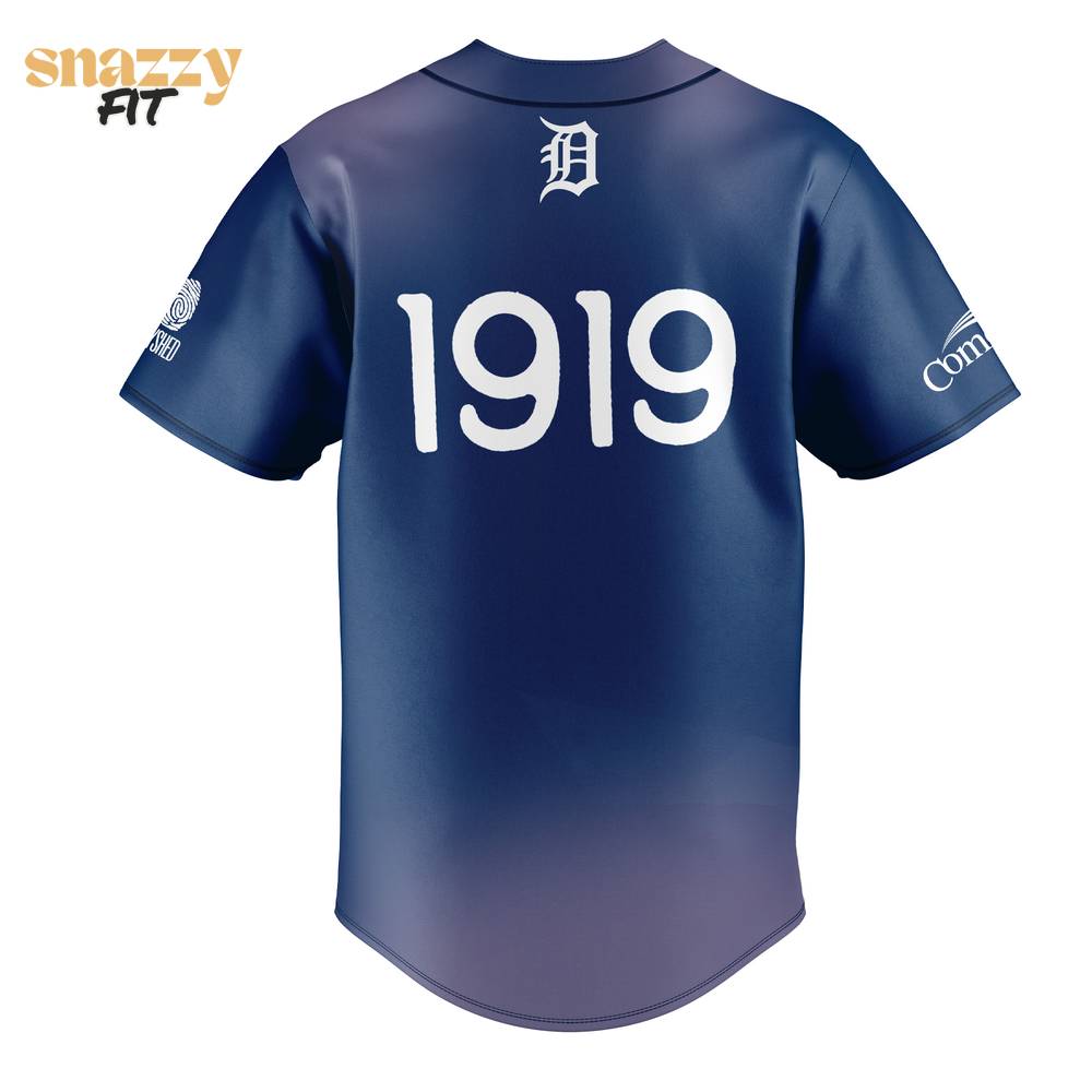Detroit Tigers 1919 Black in Jersey V2 Detroit Tigers 1919 Black in Jersey V2