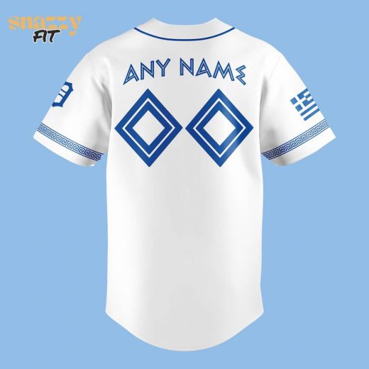 Detroit Tigers Greek Heritage Night Jersey
