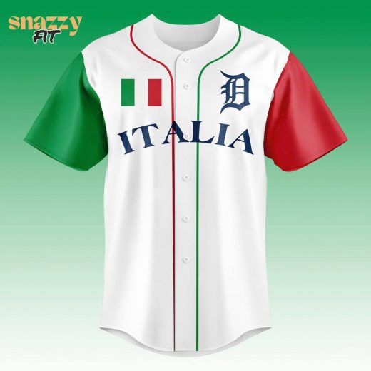Detroit Tigers Italian Heritage Night Jersey