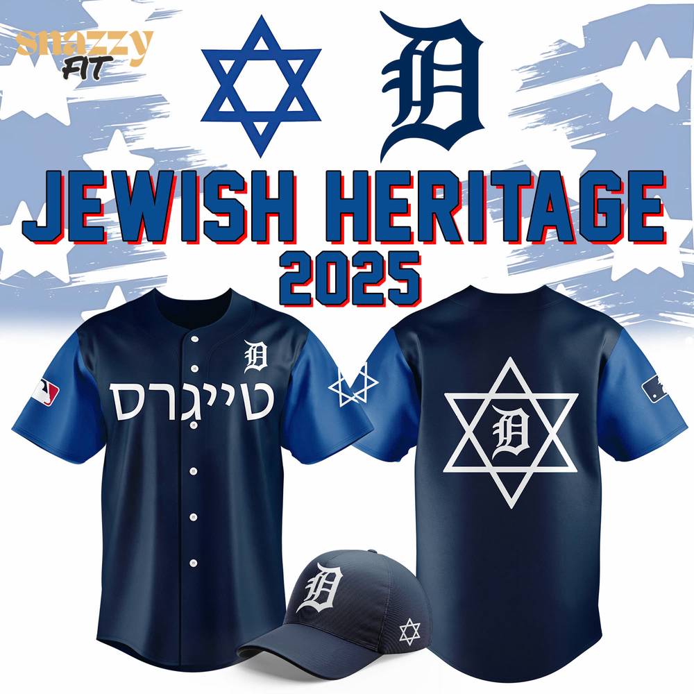 Detroit Tigers Jewish Heritage Night Jersey Detroit Tigers Jewish Heritage Night Jersey