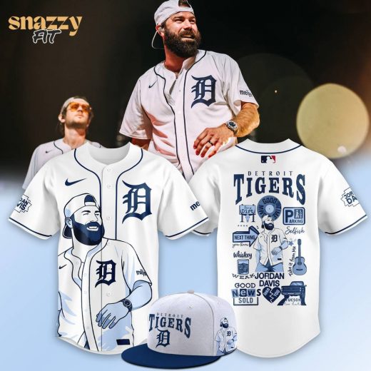 Detroit Tigers Jordan Davis Music Jersey