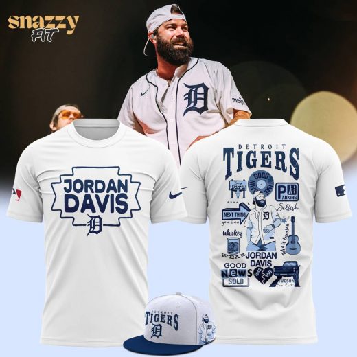 Detroit Tigers Jordan Davis Music Tshirt