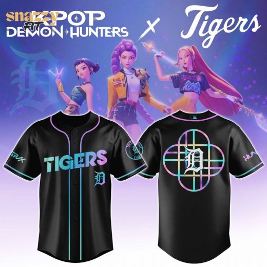 Detroit Tigers KPop Demon Hunters Movie Jersey Editions Limited 2025