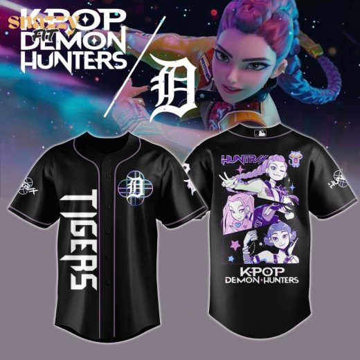 Detroit Tigers KPop Demon Hunters Movie Jersey Editions Limited 2025 V2