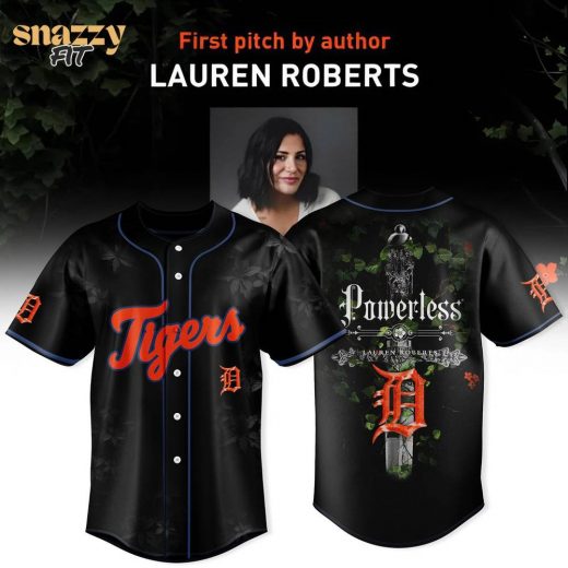 Detroit Tigers âPowerlessâ Limited Edition Jersey