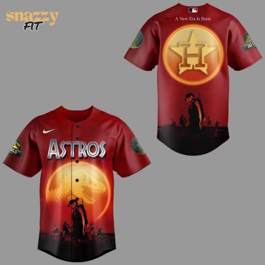 Houston Astros Baseball Jurassic World Rebirth Limited Edition Jersey