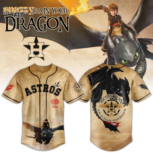 Houston Astros How to Train Your Dragon Jersey Limited Edition 2025