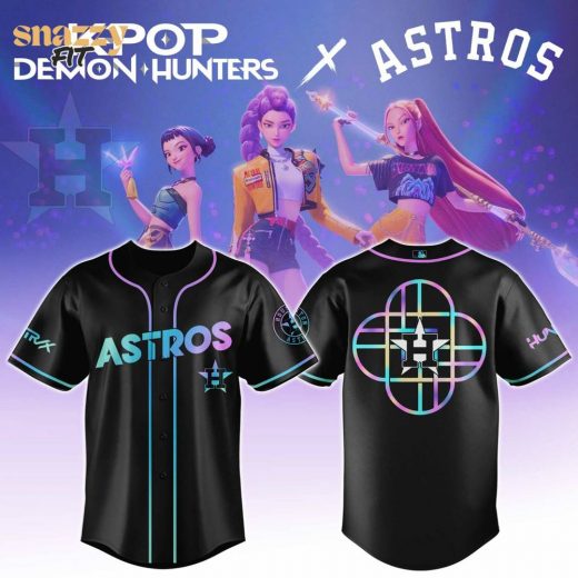Houston Astros KPop Demon Hunters Movie Jersey Editions Limited 2025