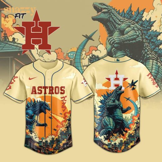 Houston Astros Special Godzilla Limited Edition Jersey