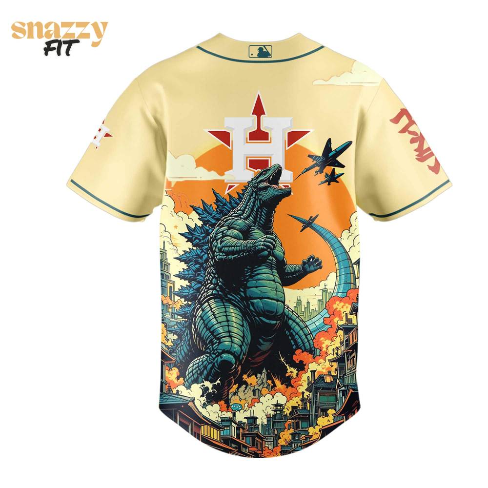 Houston Astros Special Godzilla Limited Edition Jersey Houston Astros Special Godzilla Limited Edition Jersey