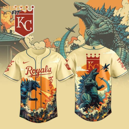 Kansas City Royals Special Godzilla Limited Edition Jersey