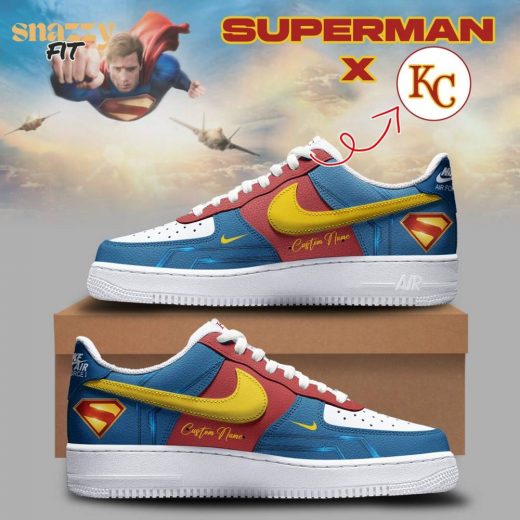Kansas City Royals Superman Limited Edition Shoes