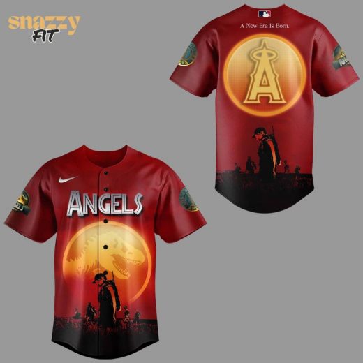 Los Angeles Angels Baseball Jurassic World Rebirth Limited Edition Jersey