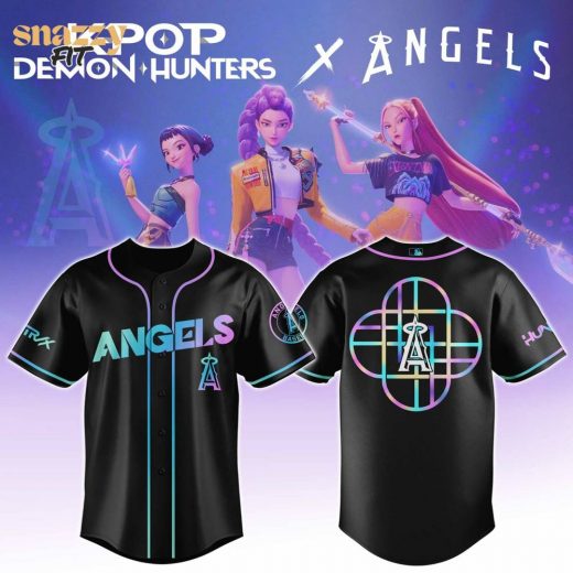 Los Angeles Angels KPop Demon Hunters Movie Jersey Editions Limited 2025