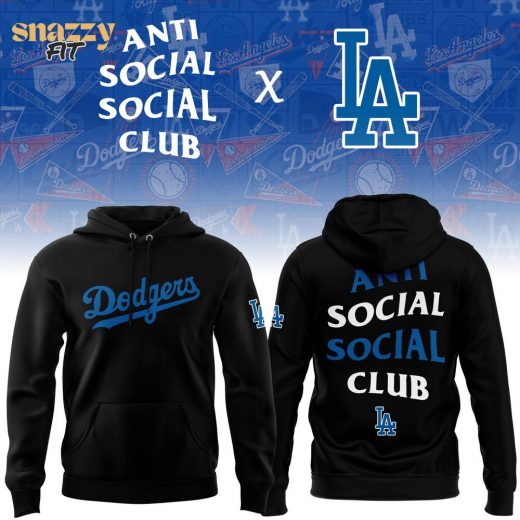 Los Angeles Dodgers AntiSocialSocialClub Hoodie 2025