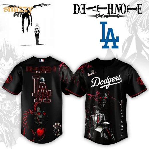 Los Angeles Dodgers Death Note Limited Edition Jersey