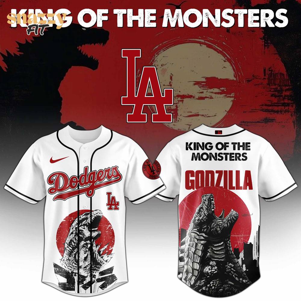 Los Angeles Dodgers Godzilla Edition Jersey 2025 Los Angeles Dodgers Godzilla Edition Jersey 2025
