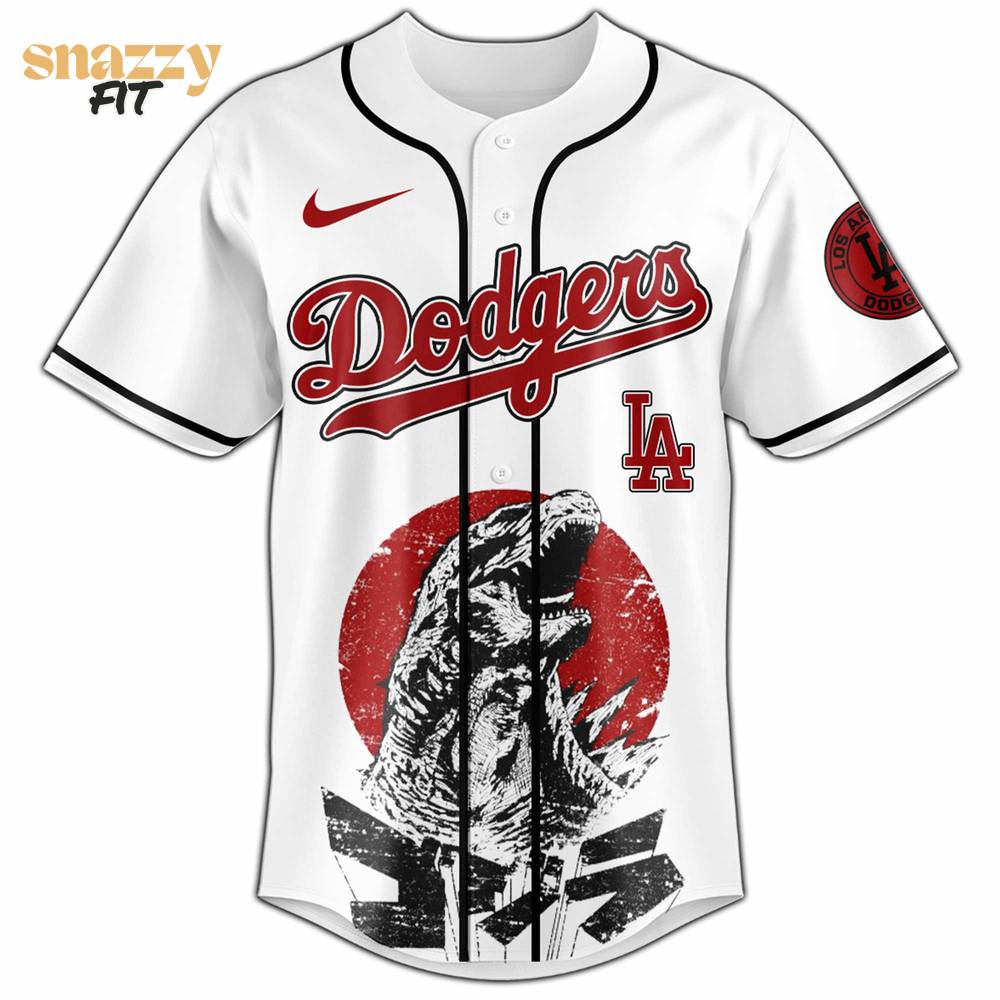 Los Angeles Dodgers Godzilla Edition Jersey 2025 Los Angeles Dodgers Godzilla Edition Jersey 2025